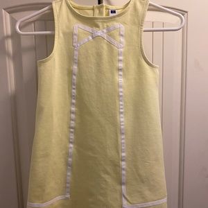 Janie & Jack yellow dress size 6 kids